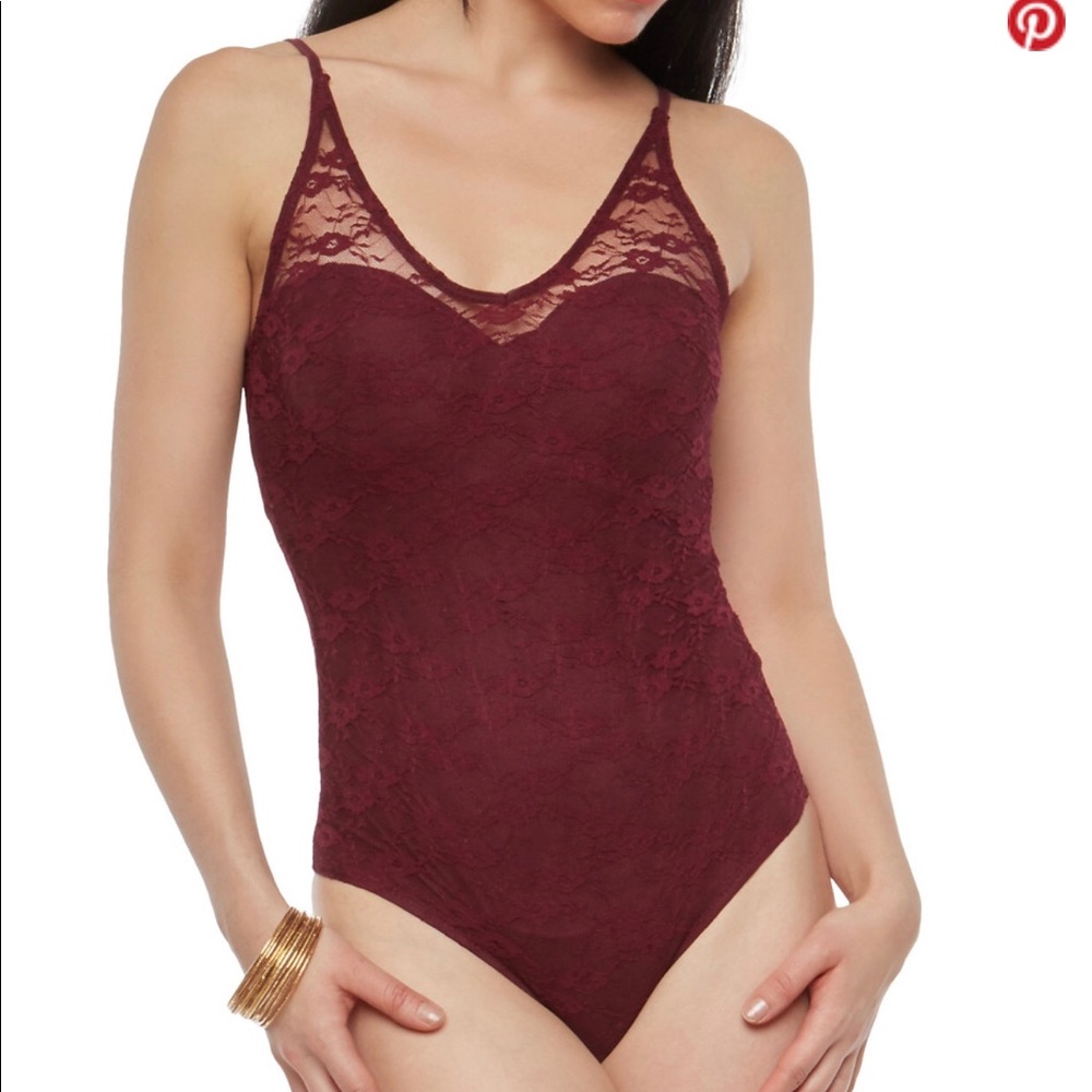 💋Burgundy BodySuite💋